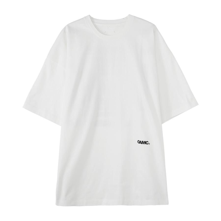OAMC オーエーエムシー クルーネックTシャツ OAMC オーエーエムシー クルーネック半袖Tシャツ ホワイト