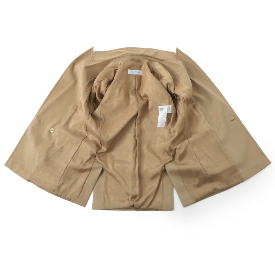 マックスマーラ Max Mara ダブルブレストジャケット OLIMPIA ピュア