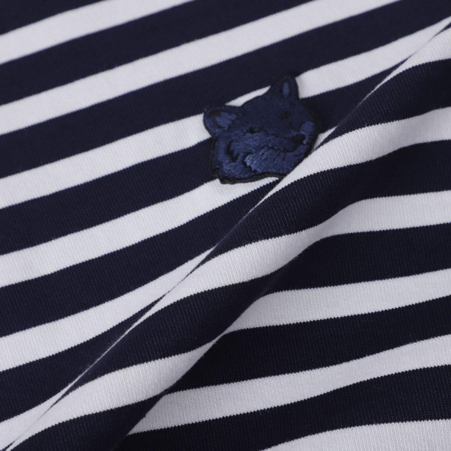 MAISON KITSUNE（メゾン キツネ） クルーネック 長袖Tシャツ BOLD FOX