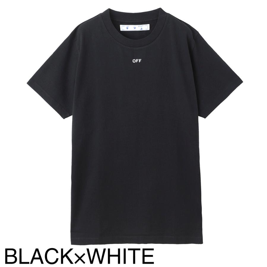 オフホワイト Off-White クルーネックTシャツ STENCIL S/S SLIM TEE メンズ omaa027e20jer006-1001｜mb-y｜10