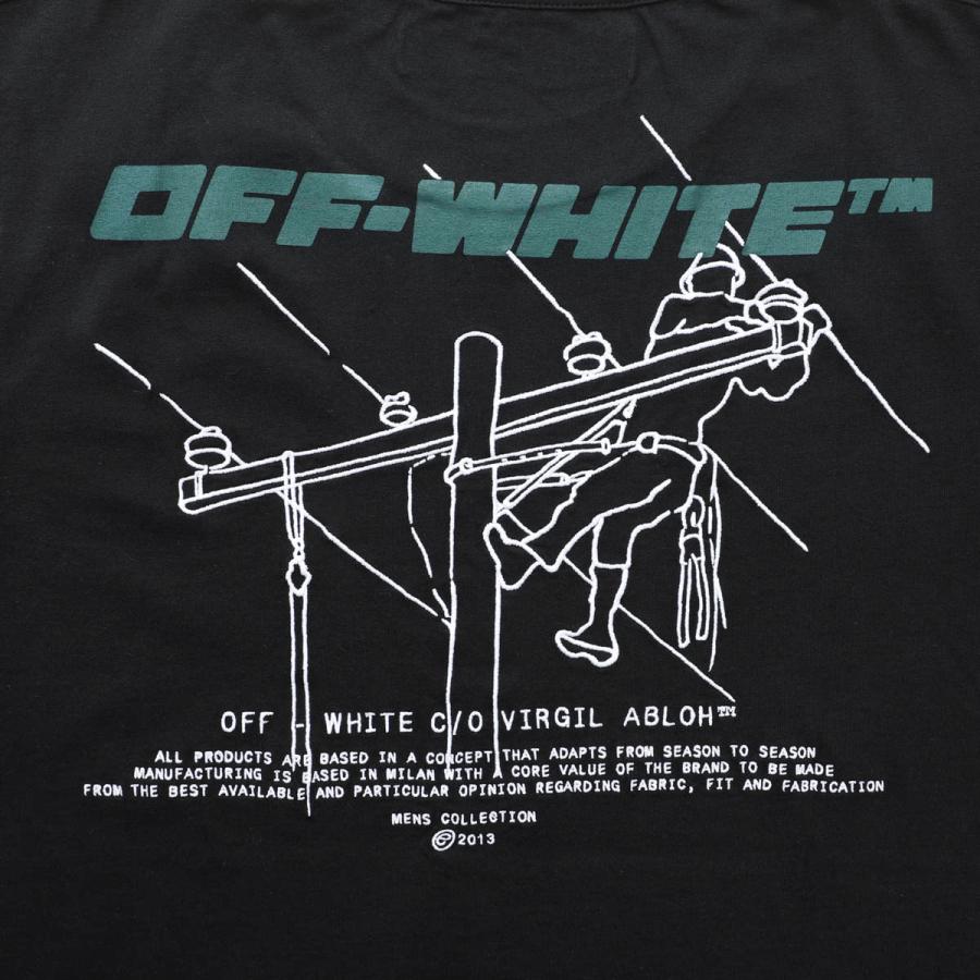 Off-White™ オリーブ サイズM Off-White]OFF STAMP SKATE S/S