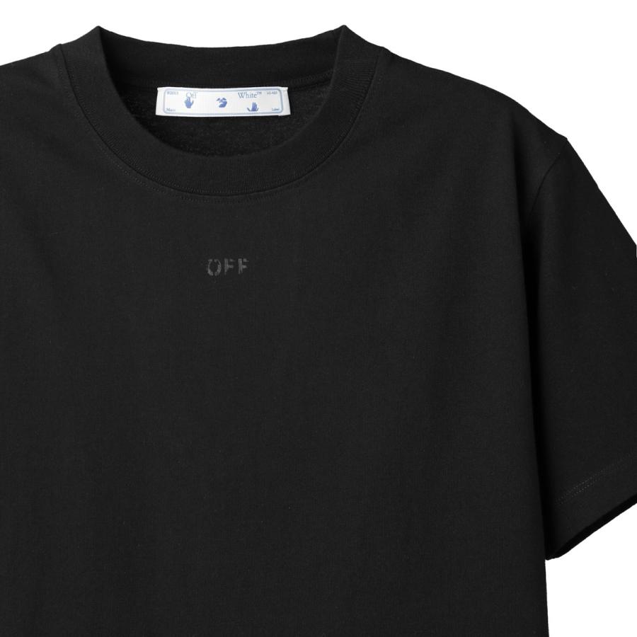 OFF-WHITE ブラック Tシャツ L OFF-WHITE(オフホワイト) / Tシャツ/L/コットン/ブラック/LG-425