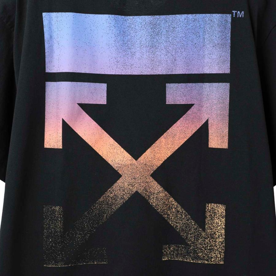 off-whiteロゴメッシュTシャツ Off-White ロゴ Tシャツ | ブラック | FARFETCH JP