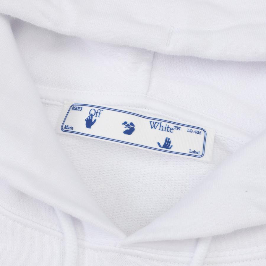off white オフホワイト Off-White パーカ ホワイト メンズ