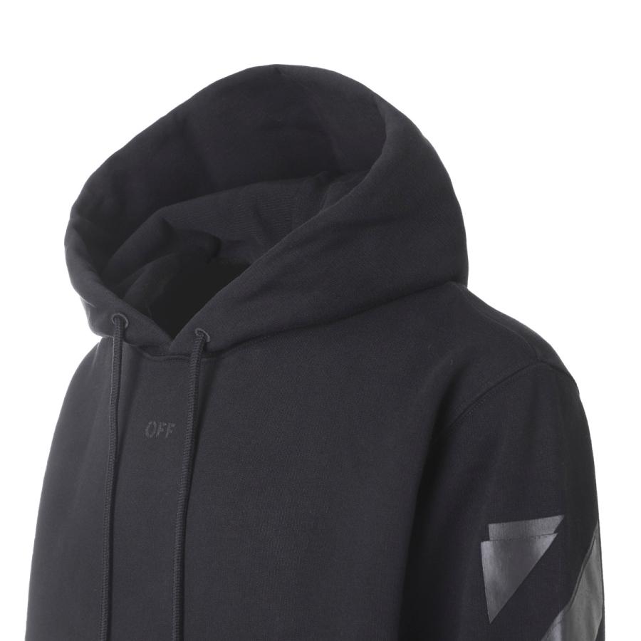 OFF-WHITE / パーカー/XL/コットン/BLK/OMBB034G21FLE004 off white（オフホワイト） Off-White パーカ ブラック メンズ