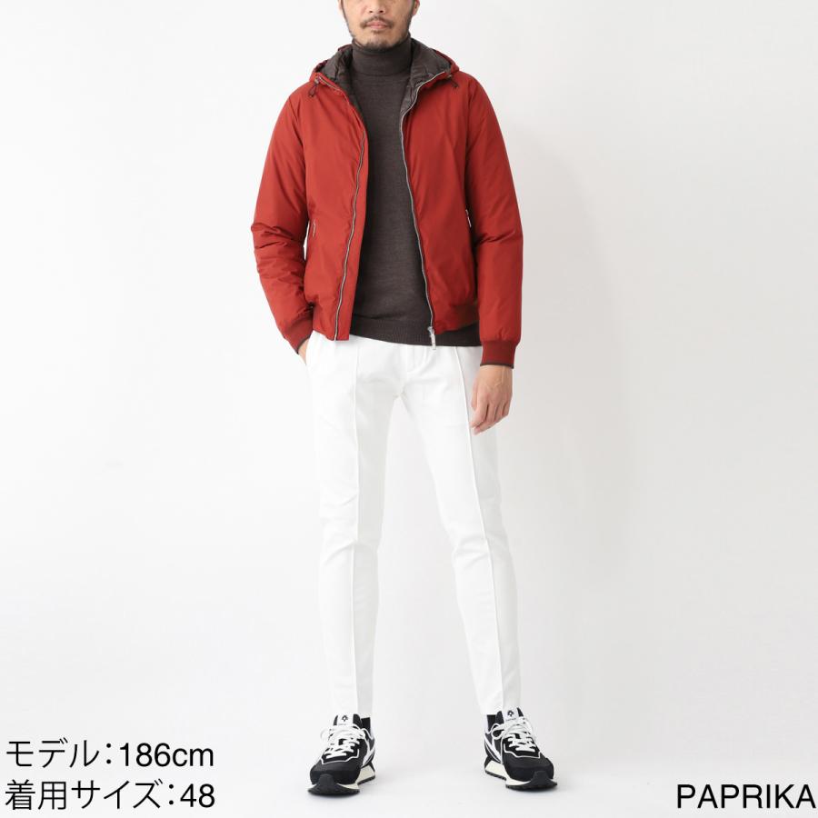 MOORER ムーレー ダウンブルゾン ACQUA ONIRO-STP フーデッド