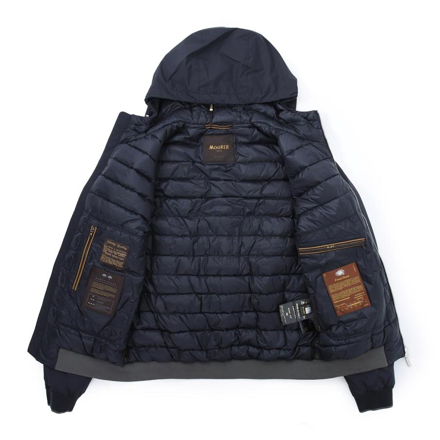MOORER（ムーレー） ダウンブルゾン ACQUA ONIRO-STP フーデッド