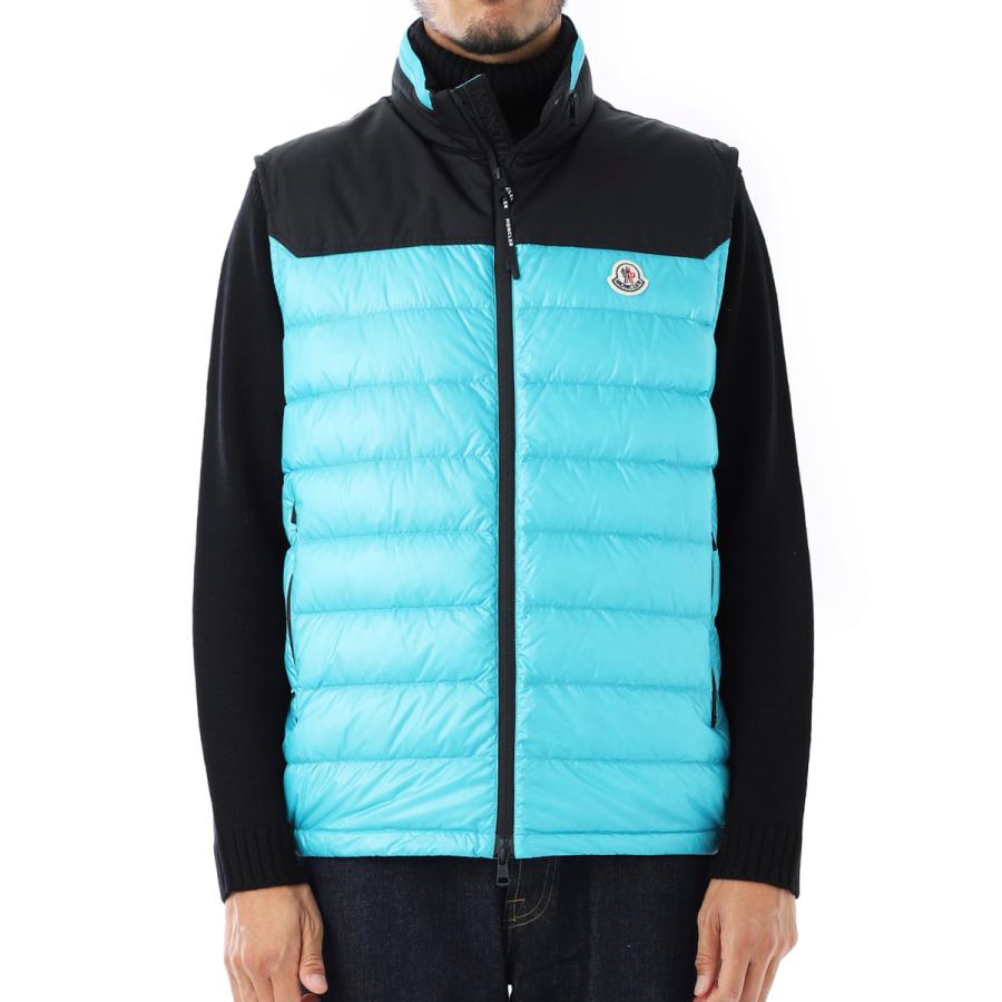 MONCLER（モンクレール） ダウンベスト ORTAC ブルー メンズ ortac