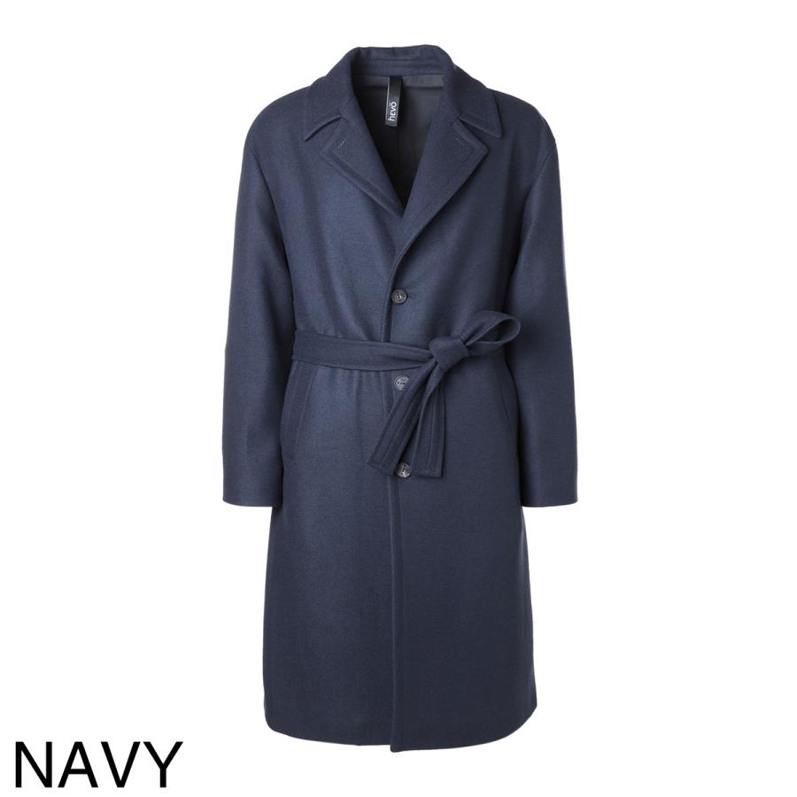 Hevo OSTUNI チェスターコート ネイビー