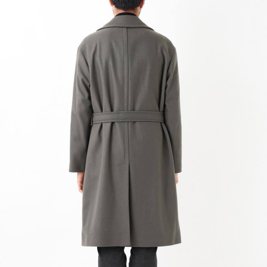 HEVO イーヴォ シングルコート OSTUNI ベルテッドコート メンズ