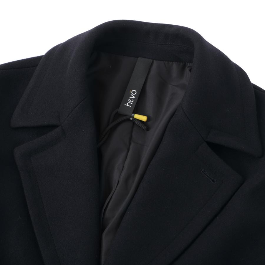 HEVO イーヴォ シングルコート OSTUNI ベルテッドコート メンズ