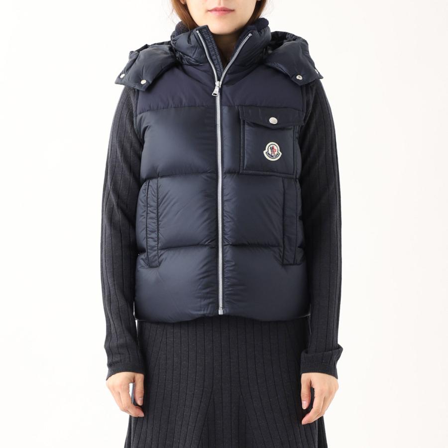 MONCLER（モンクレール） ダウンベスト OUST ブルー レディース oust