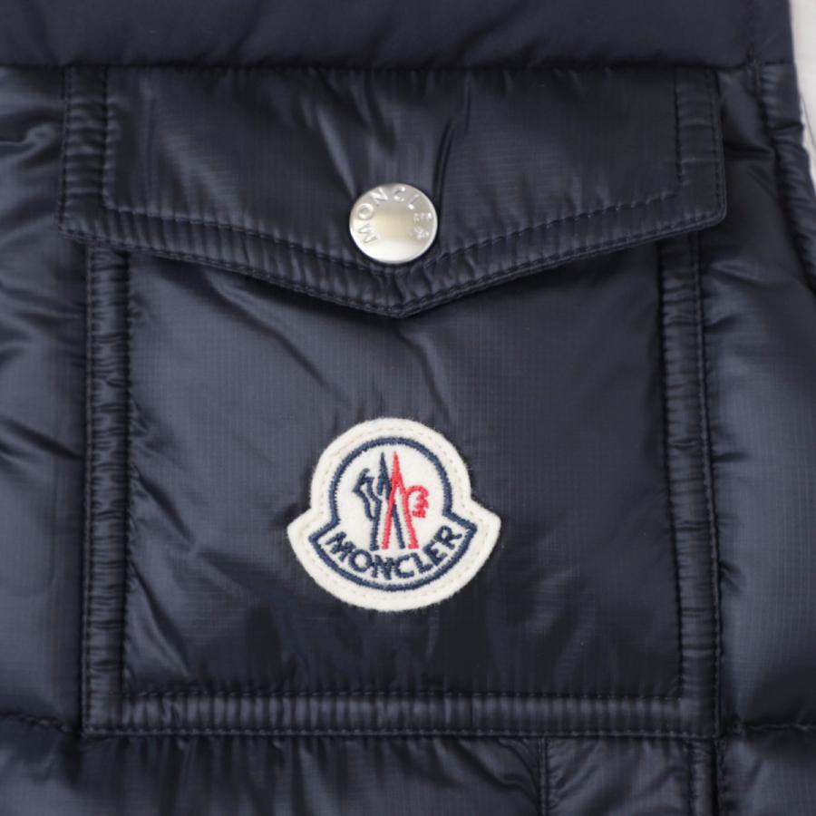 遊休品モンクレール Moncler ダウンベスト MONCLER モンクレール ダウンベスト OUST ブルー oust-1a00043