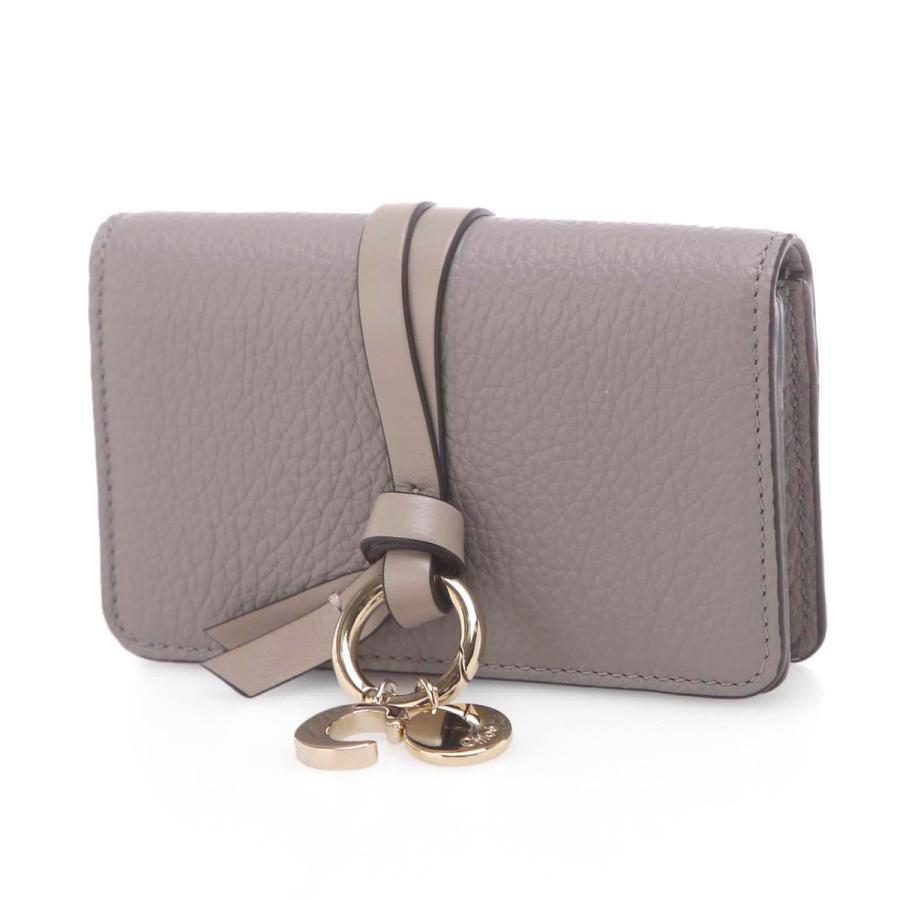 Chloe クロエ カードケース ALPHABET レディース chc21wp015f57