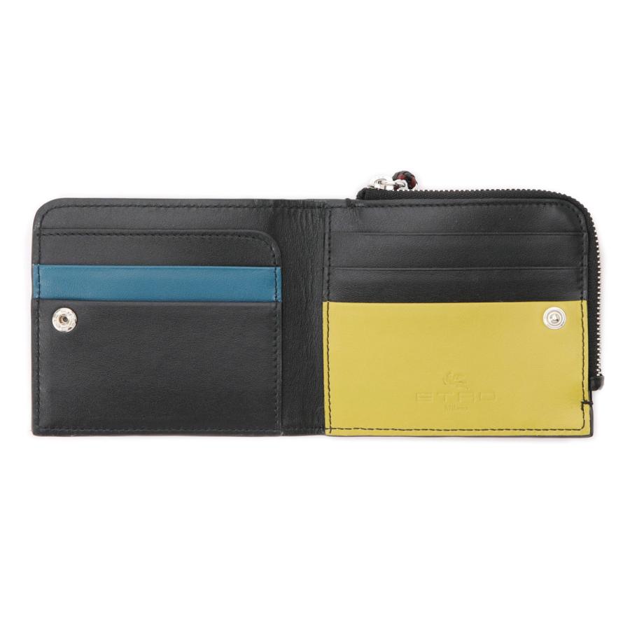 ETRO（エトロ） ETRO 2つ折り財布 小銭入れ付き レッド メンズ p1i452