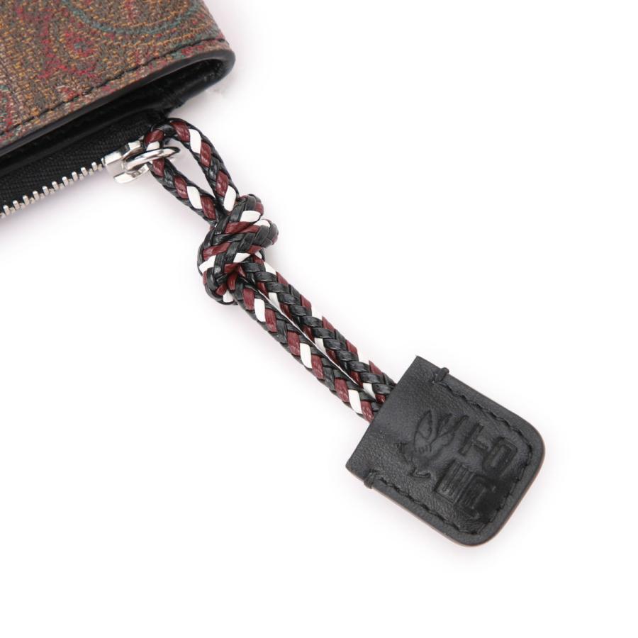 ETRO（エトロ） ETRO 2つ折り財布 小銭入れ付き レッド メンズ p1i452
