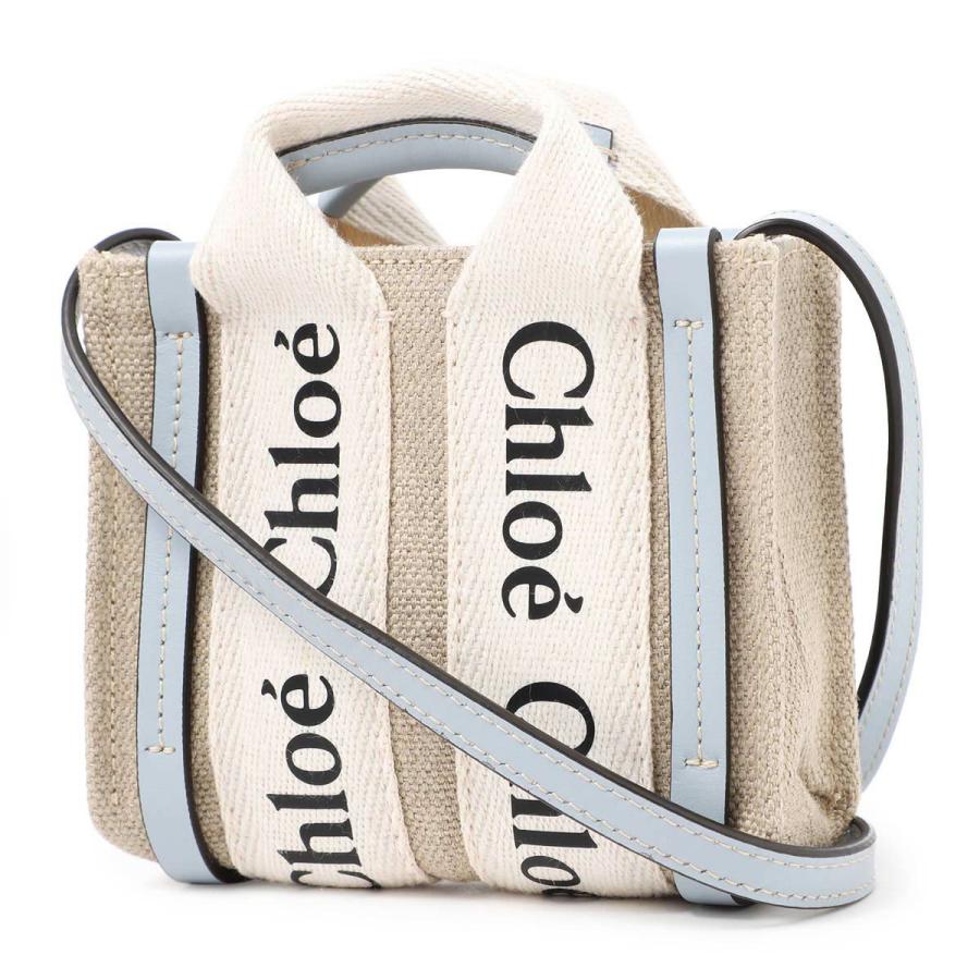 Chloe クロエ ショルダーバッグ 2WAY WOODY NANO レディース