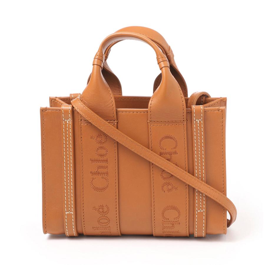 Chloe（クロエ） トートバッグ 2WAY WOODY MINI ショルダーバッグ