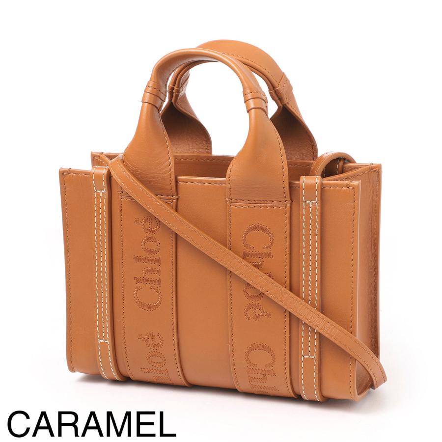 Chloe（クロエ） トートバッグ 2WAY WOODY MINI ショルダーバッグ