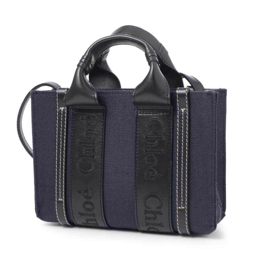 クロエ Chloé woody スモール　2WAY ショルダー　ハンド　バッグ Chloe クロエ CHLOE スモールトートバッグ(2WAY仕様) WOODY ウッディー