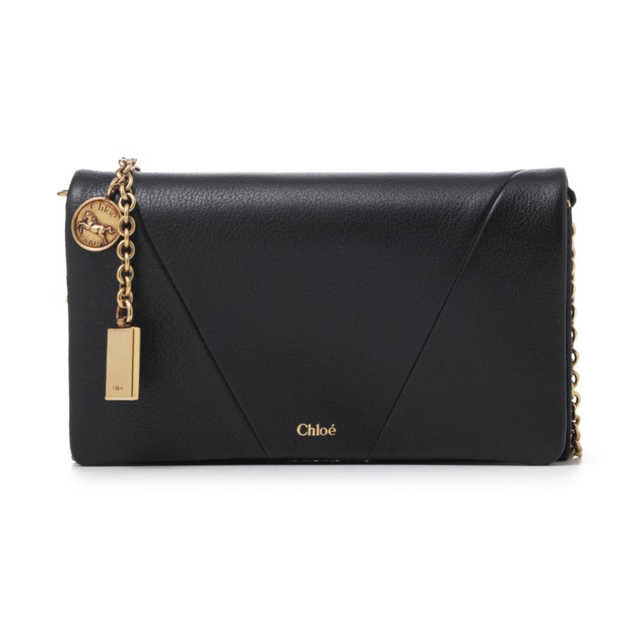 Chloe（クロエ） 長財布 小銭入れ付き CHLOE SPIN チェーンウォレット