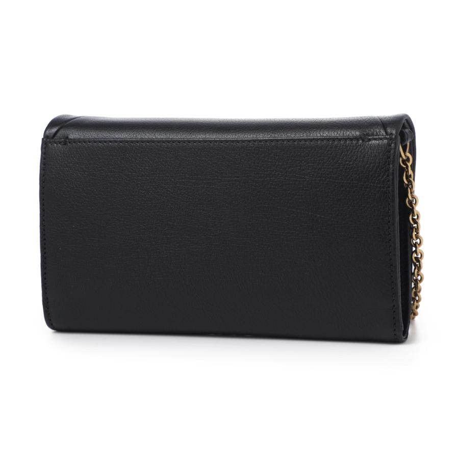 Chloé レザー チェーンウォレット Chloe（クロエ） 長財布 小銭入れ付き CHLOE SPIN チェーンウォレット