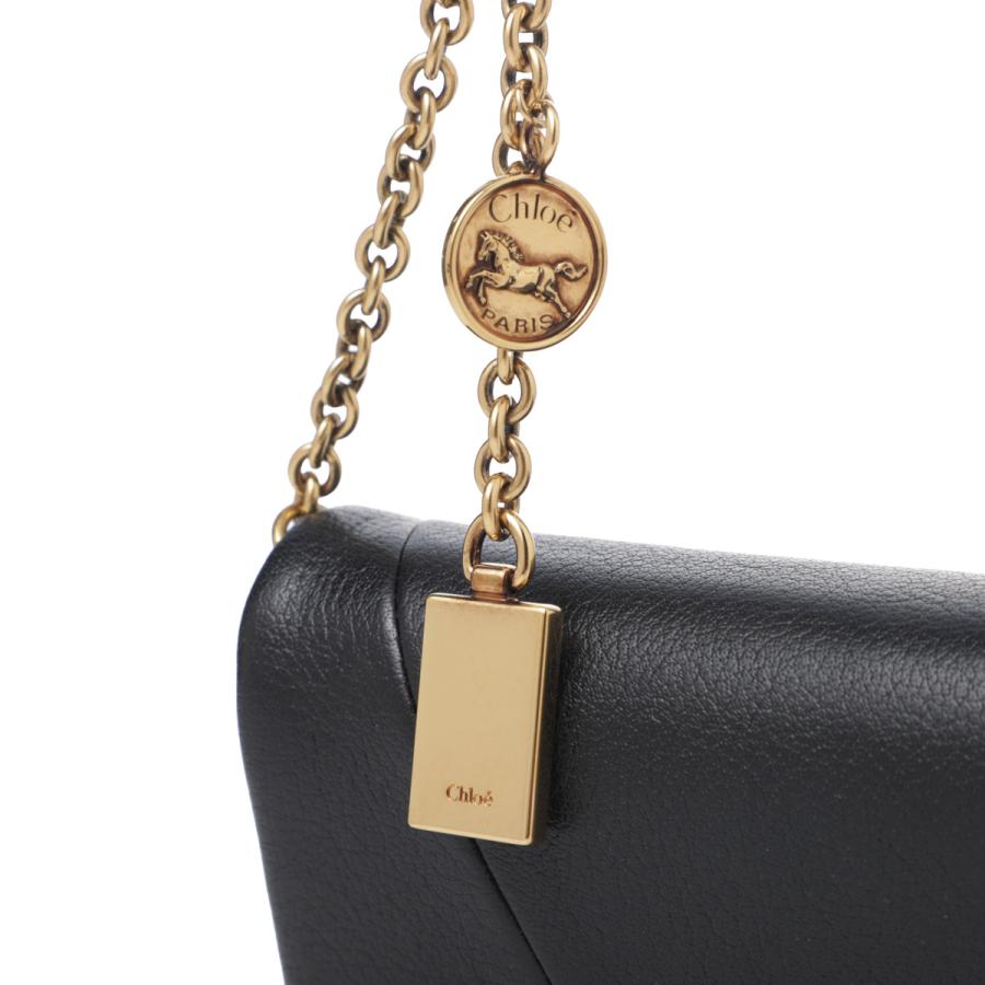 Chloe クロエ 長財布 小銭入れ付き CHLOE SPIN チェーン