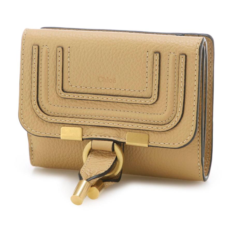 Chloe クロエ 2つ折り財布 マーシー レザー アウトレット】Chloe クロエ 2つ折り財布 小銭入れ付き/MARCIE