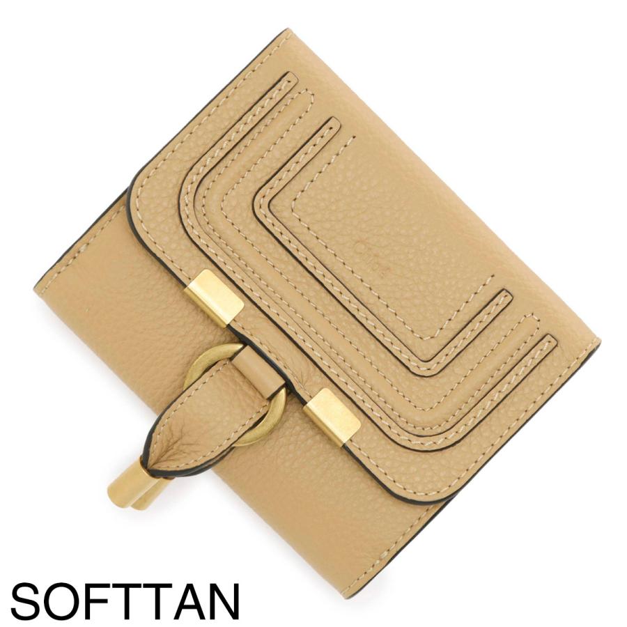 Chloe クロエ 2つ折り財布 マーシー レザー アウトレット】Chloe クロエ 2つ折り財布 小銭入れ付き/MARCIE
