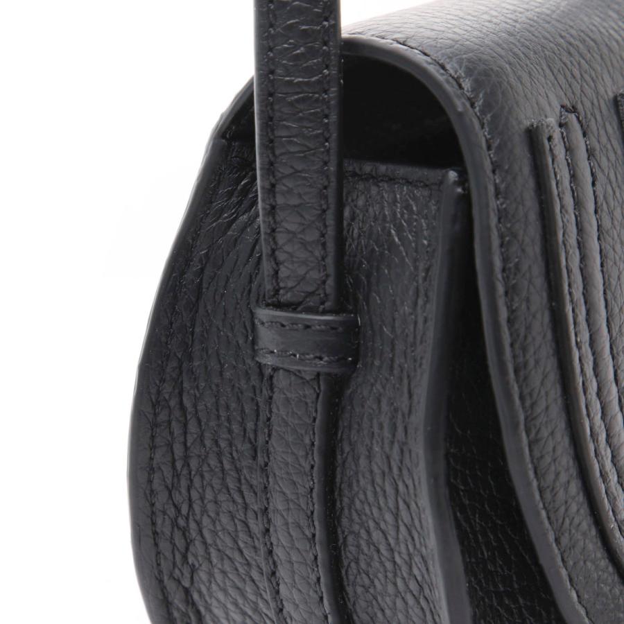 Chloe マーシー　ブラック Chloe Marcie Grain Calfskin Shoulder Bag, Black | Costco