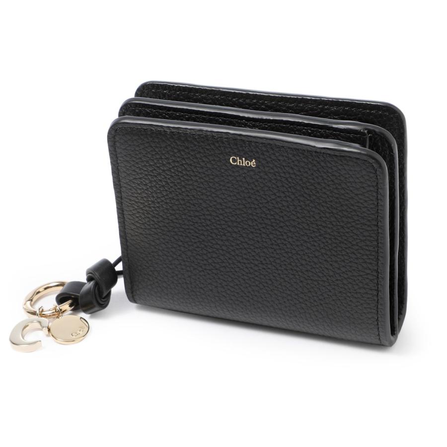 Chloe（クロエ） Chloe 2つ折り財布 小銭入れ付き ALPHABET レディース
