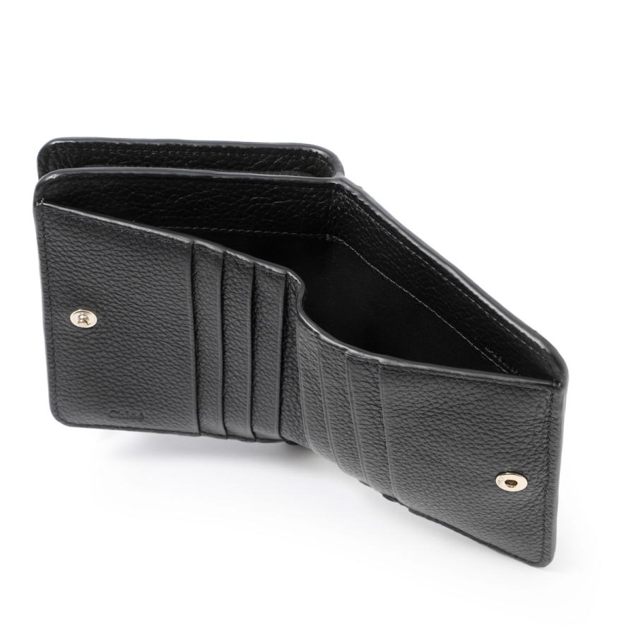 Chloe クロエ 2つ折り財布 小銭入れ付き ALPHABET レディース