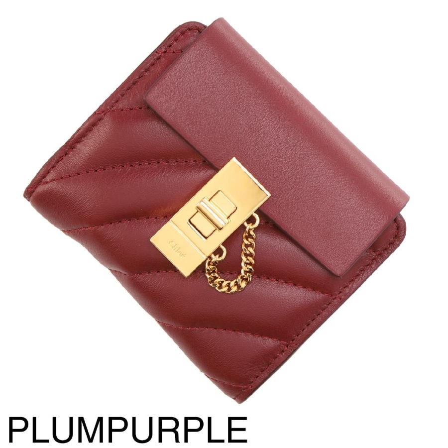 Chloe（クロエ） Chloe 2つ折り財布 小銭入れ付き DREW ドリュー