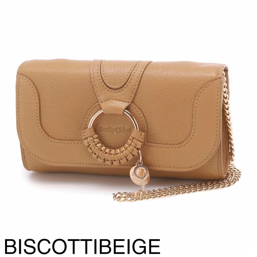 未使用　SEE BY CHLOE HANA レザーコンパクトウォレット　クリーム Amazon | [シーバイクロエ] 財布 三つ折り HANA ミニ財布 三