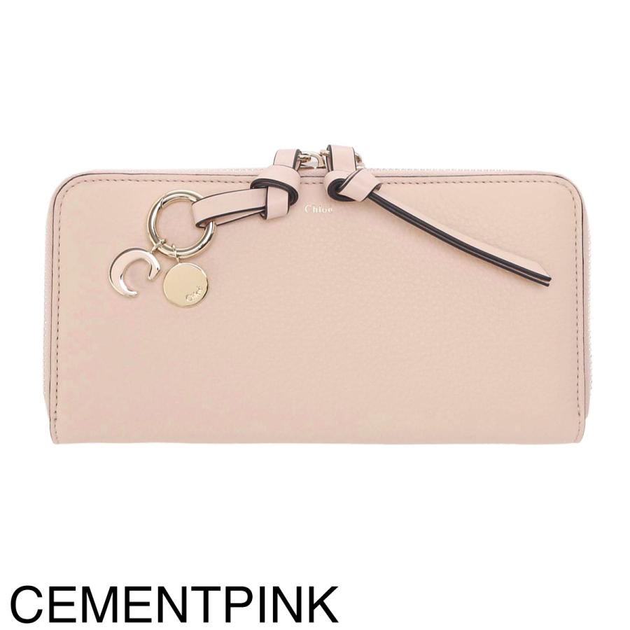 【美品】Chloe クロエ　アルファベット　長財布　ラウンドファスナー Chloe クロエ レディース 長財布 ラウンドファスナー Alphabet