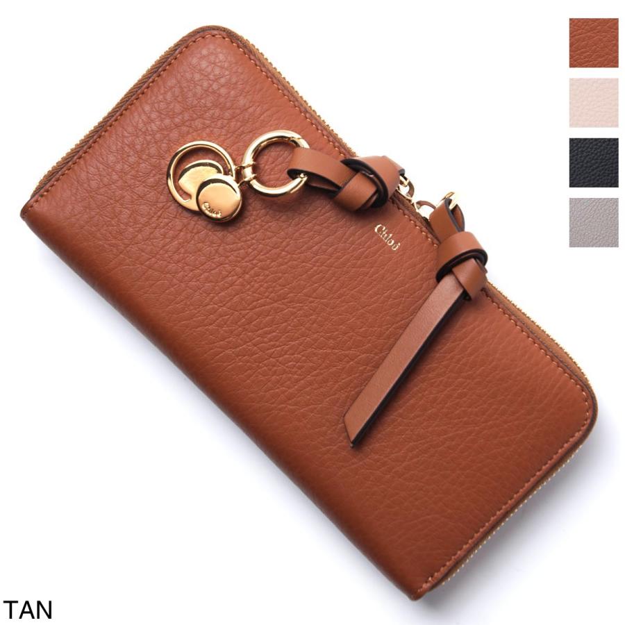 Chloe（クロエ） ラウンドファスナー 長財布 小銭入れ付き ALPHABET