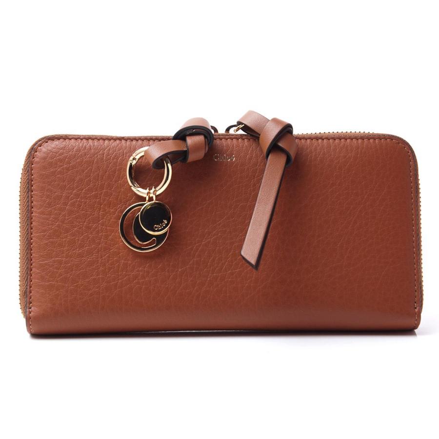 Chloe（クロエ） ラウンドファスナー 長財布 小銭入れ付き ALPHABET