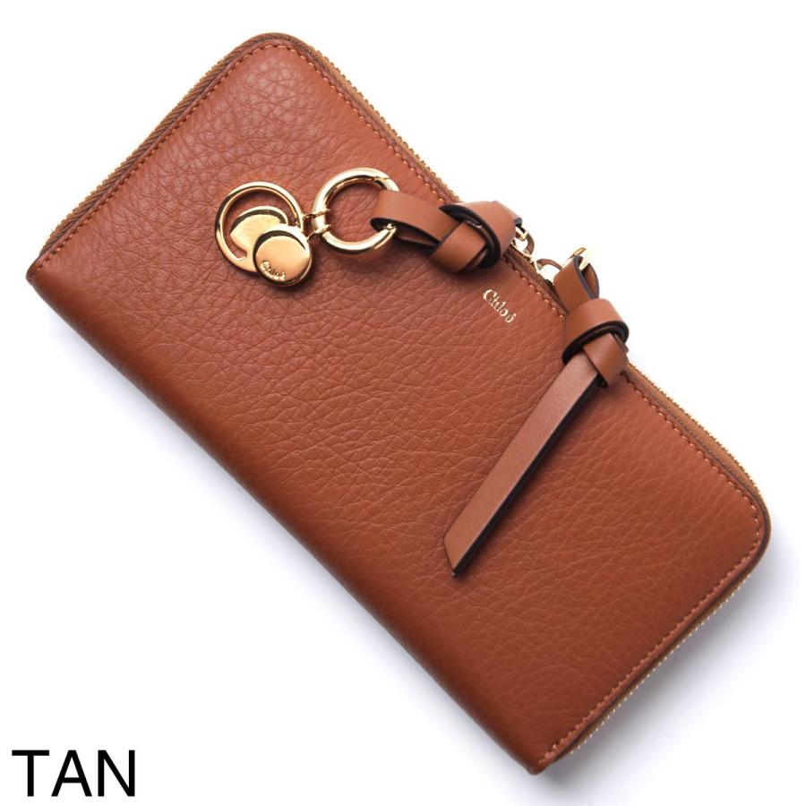 Chloe（クロエ） ラウンドファスナー 長財布 小銭入れ付き ALPHABET