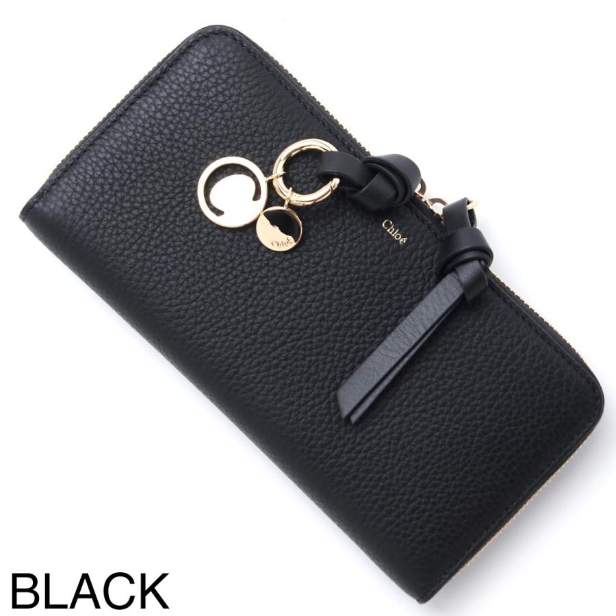 Chloe（クロエ） ラウンドファスナー 長財布 小銭入れ付き ALPHABET