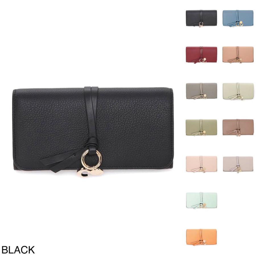Chloe クロエ 長財布 小銭入れ付き ALPHABET レディース