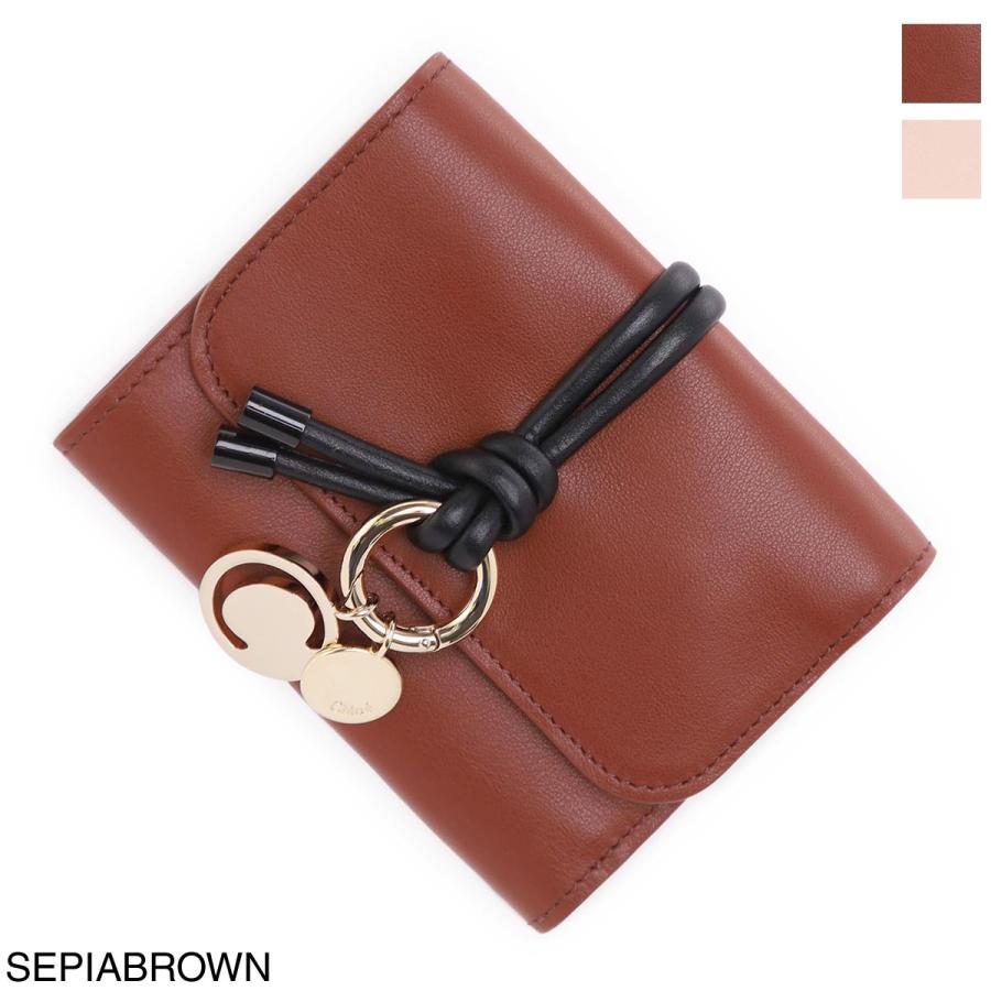 クロエ Chloe 3つ折り財布 小銭入れ付き ALPHABET レディース  