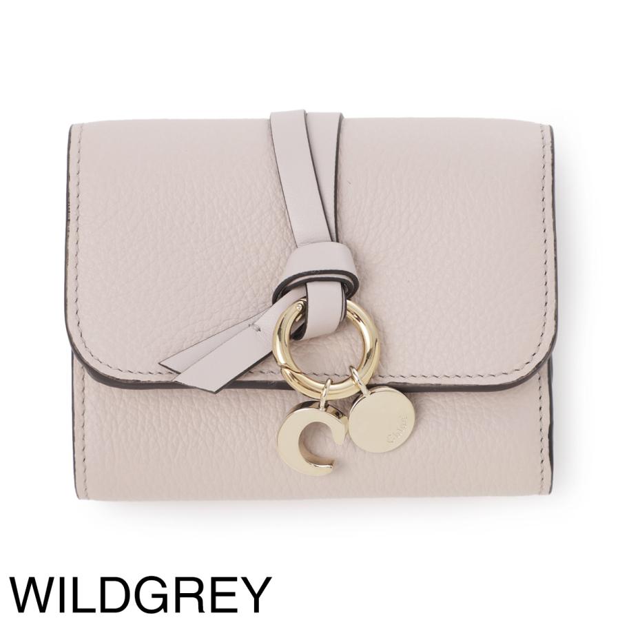 Chloe（クロエ） Chloe 3つ折り財布 小銭入れ付き ALPHABET レディース