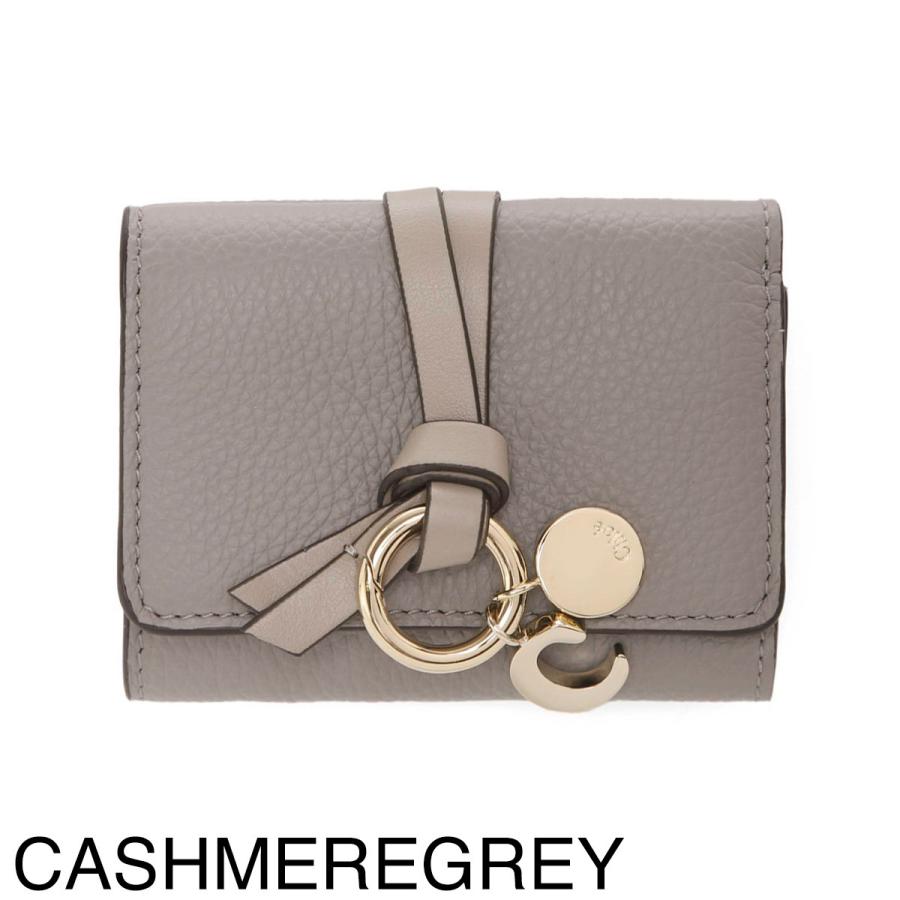 Chloe（クロエ） Chloe 3つ折り財布 小銭入れ付き ALPHABET レディース