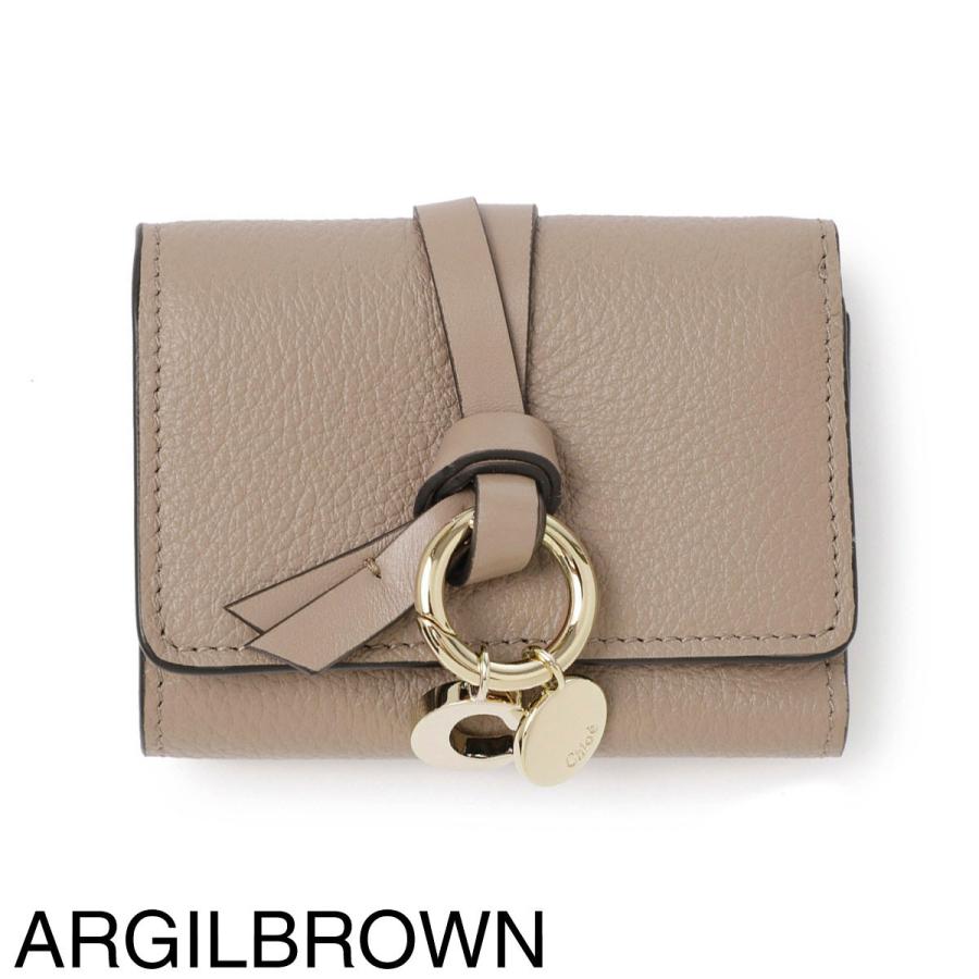 Chloe（クロエ） Chloe 3つ折り財布 小銭入れ付き ALPHABET レディース