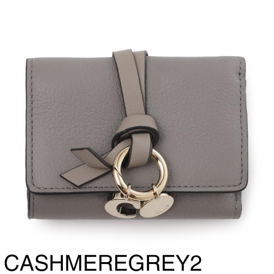 Chloe クロエ 3つ折り財布 小銭入れ付き ALPHABET レディース