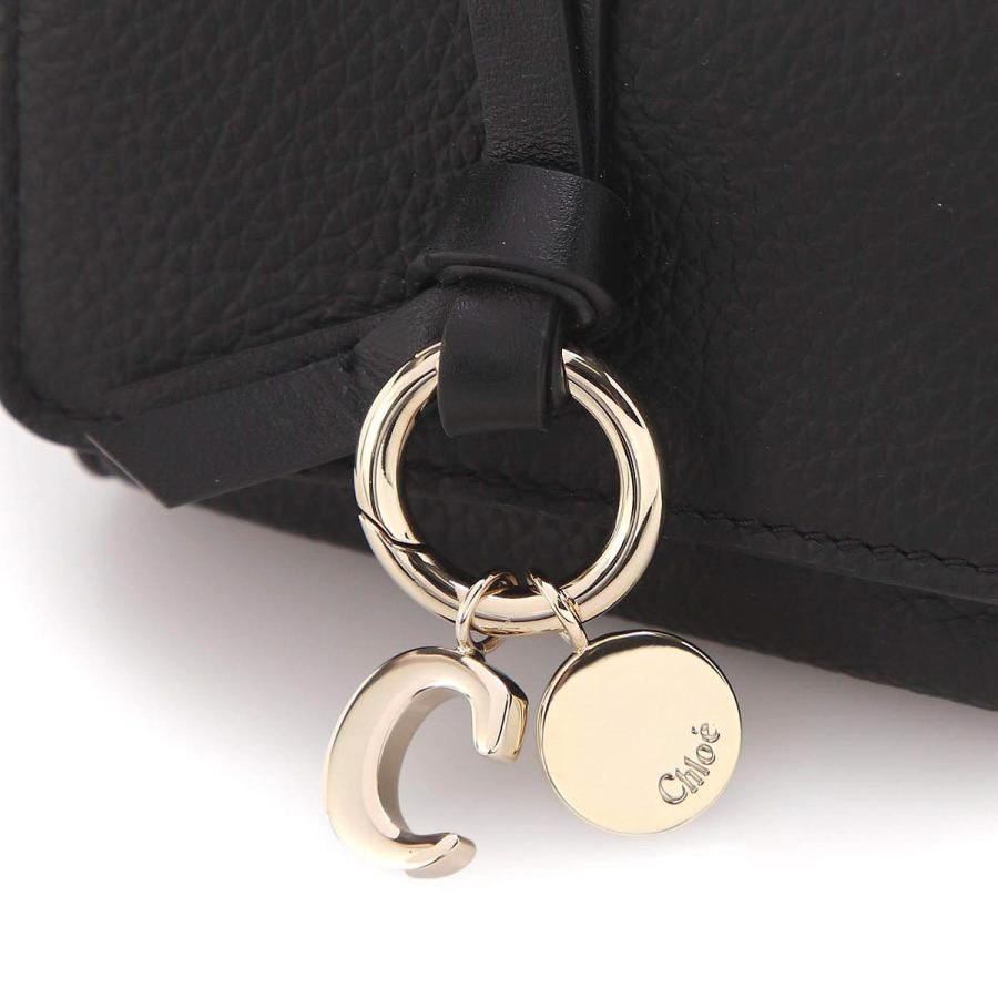 【送料・関税込】CHLOE ALPHABET CHC21WP946F57 001 Chloe クロエ 三つ折り財布 ALPHABET アルファベット