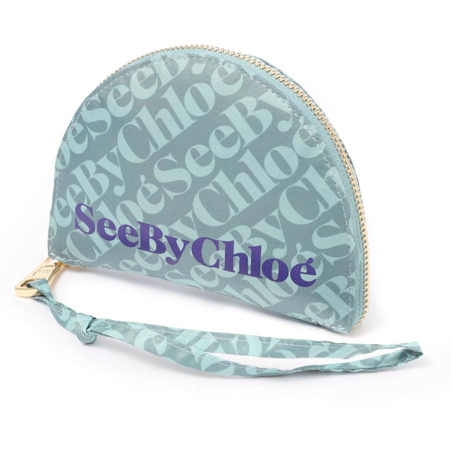 SEE BY CHLOE シーバイクロエ トートバッグ エコバッグ ブルー