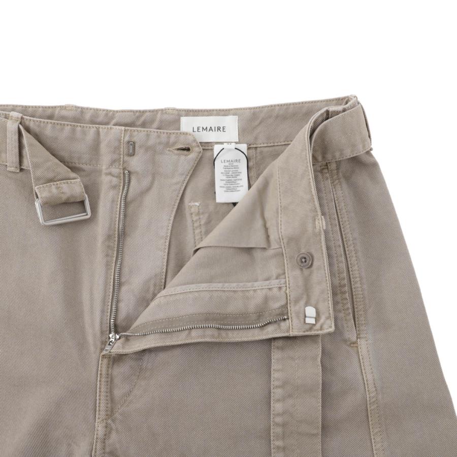 ルメール LEMAIRE ハーフパンツ TWISTED SHORT ベージュ メンズ pa1107-ld1042-bg223-naturalbeigeの画像