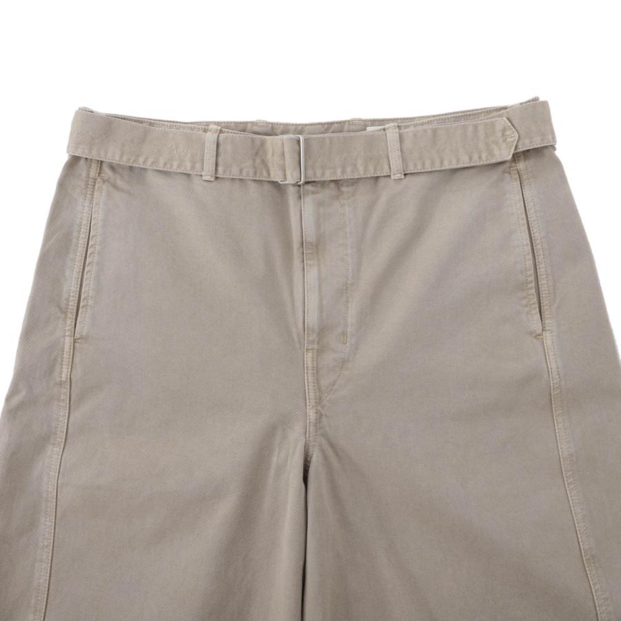 ルメール LEMAIRE ハーフパンツ TWISTED SHORT ベージュ メンズ pa1107-ld1042-bg223-naturalbeigeの画像