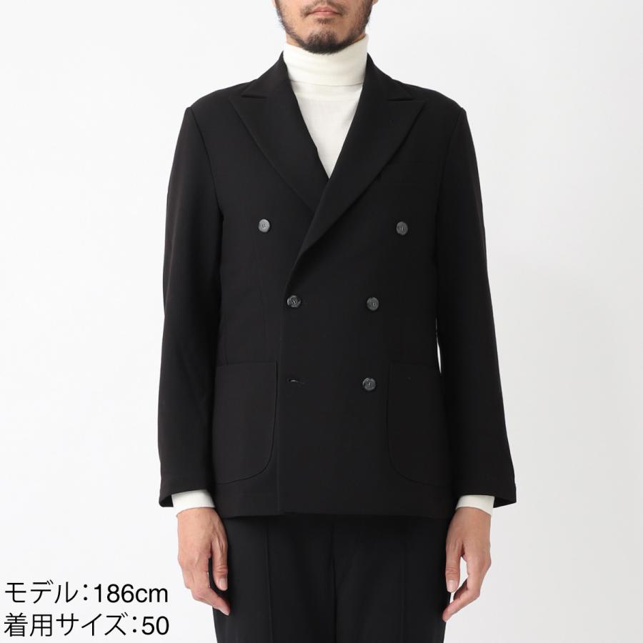 ジャブス アルキヴィオ GIAB'S ARCHIVIO ダブルジャケット PALAGIO イージージャケット 大きいサイズあり ブラック メンズ palagio-a5734-90の画像